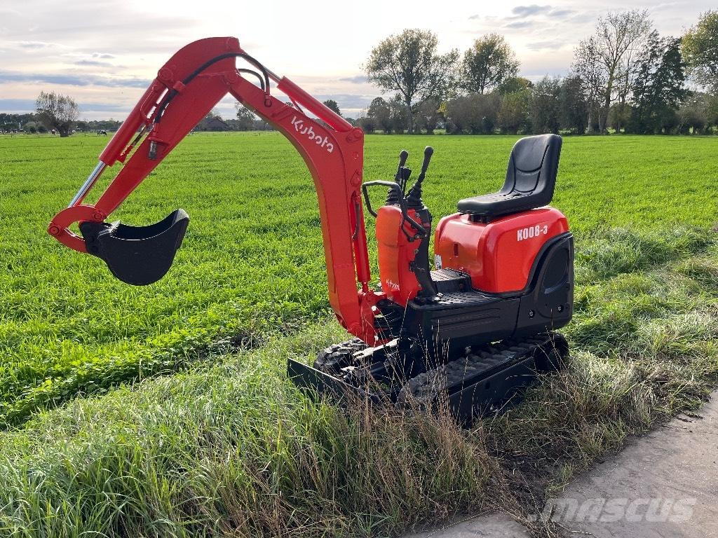 Kubota K 008-3 Mini excavators < 7t