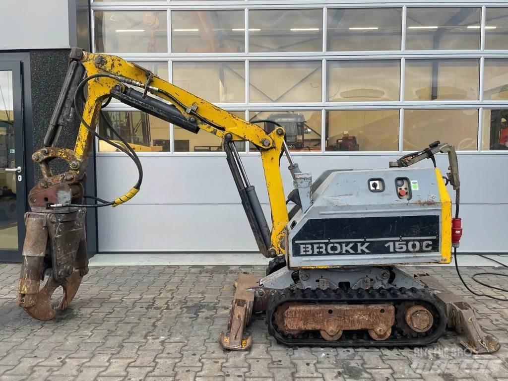 Brokk 150C Mini excavators < 7t