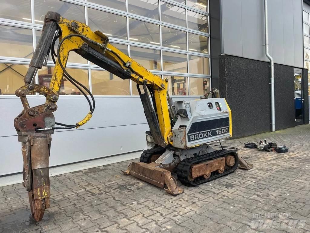 Brokk 150C Mini excavators < 7t