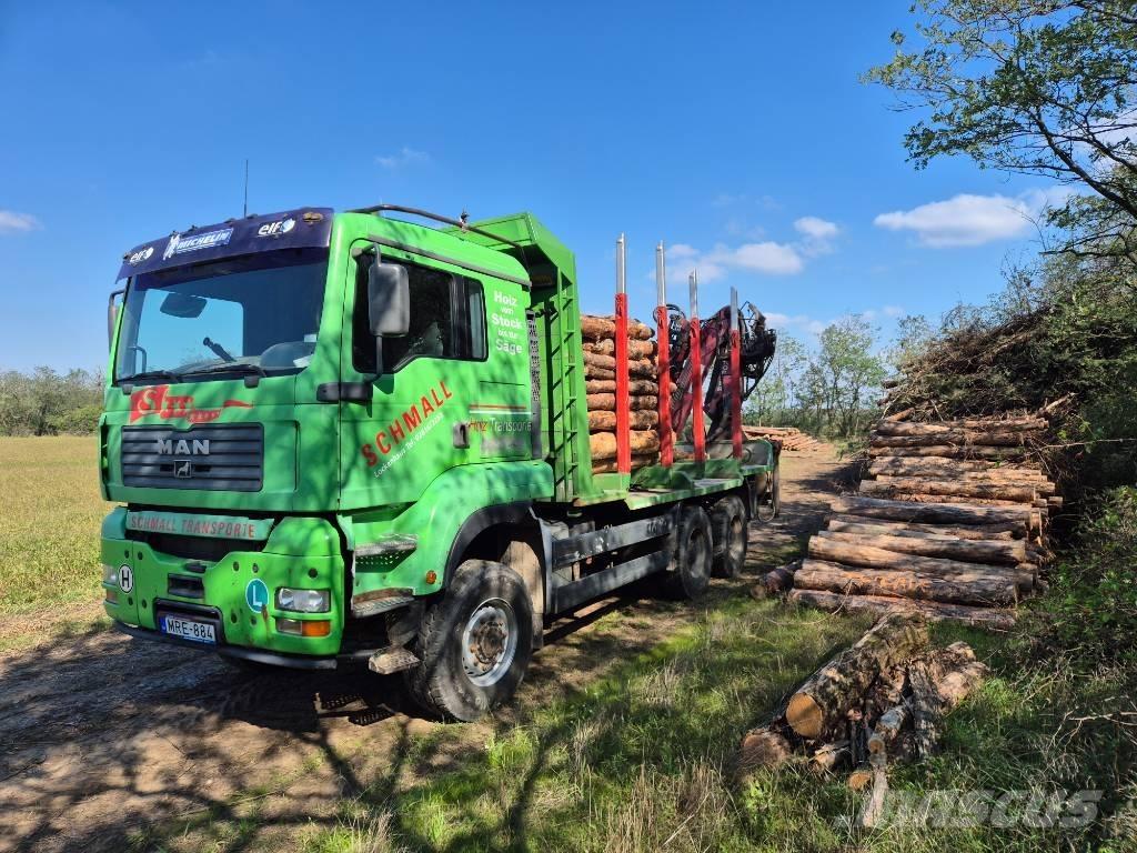 MAN 33.483 FDAC Timber trucks