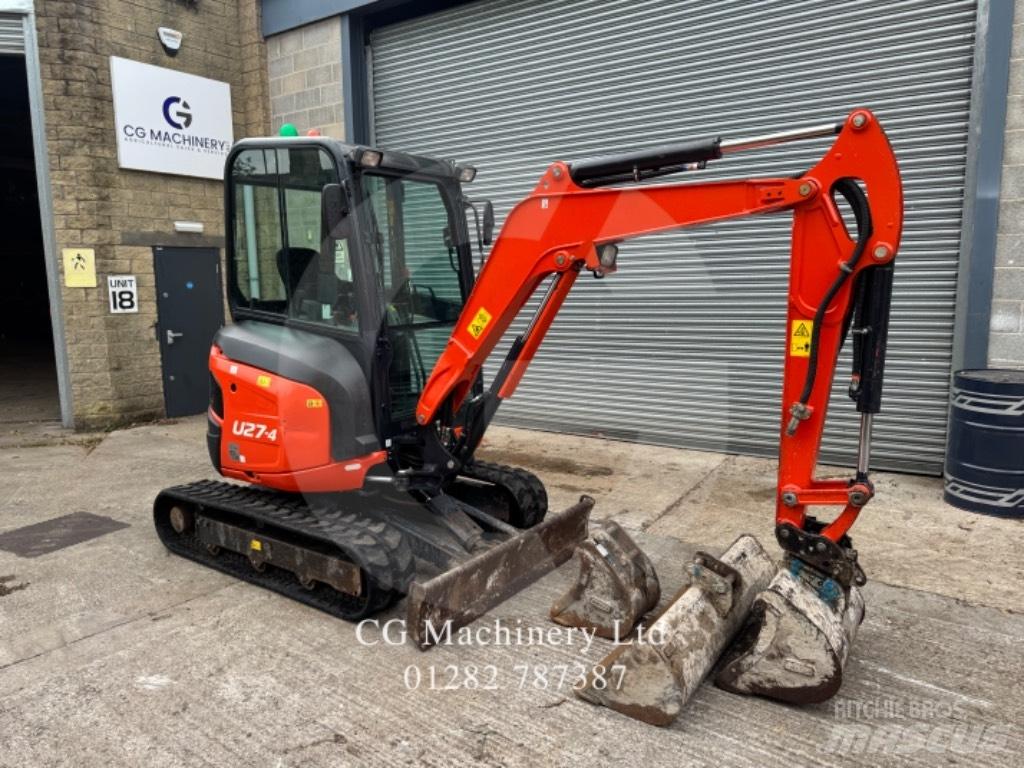 Kubota U 27-4 Mini excavators < 7t