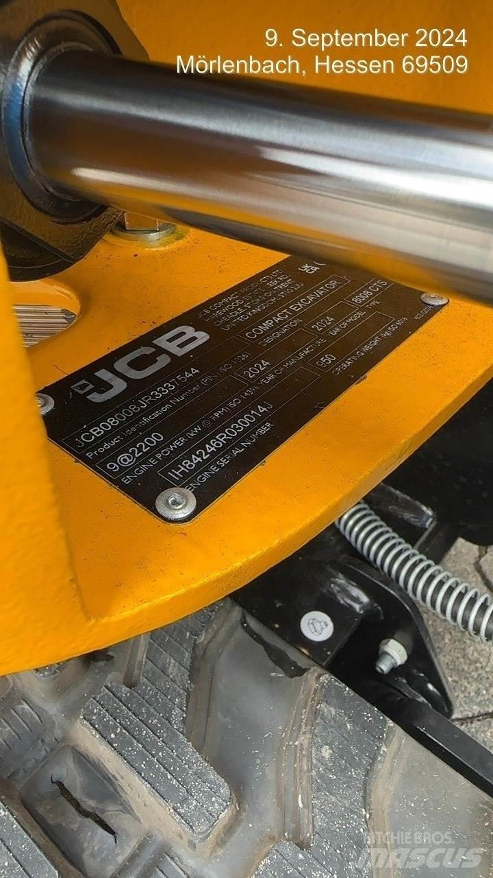 JCB 8008CTS Mini excavators < 7t