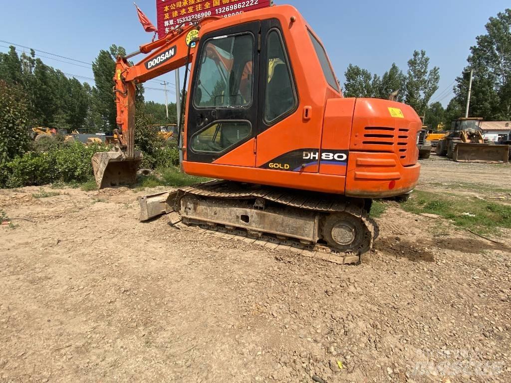 Doosan DH80 Mini excavators < 7t