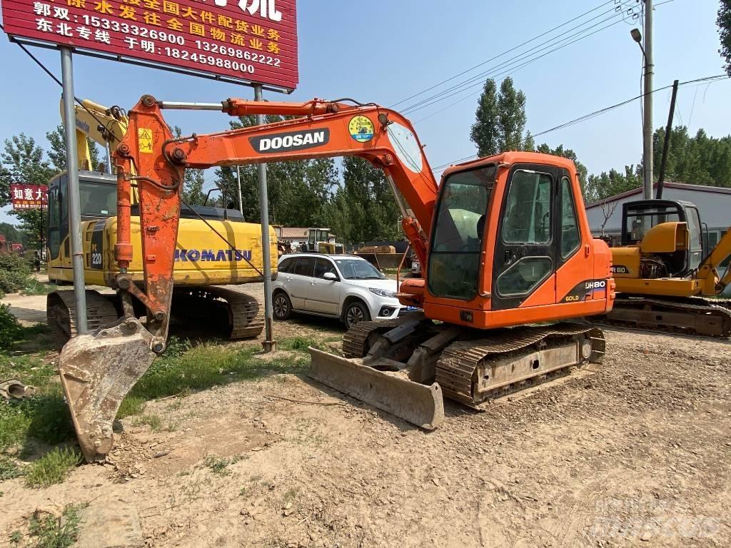 Doosan DH80 Mini excavators < 7t