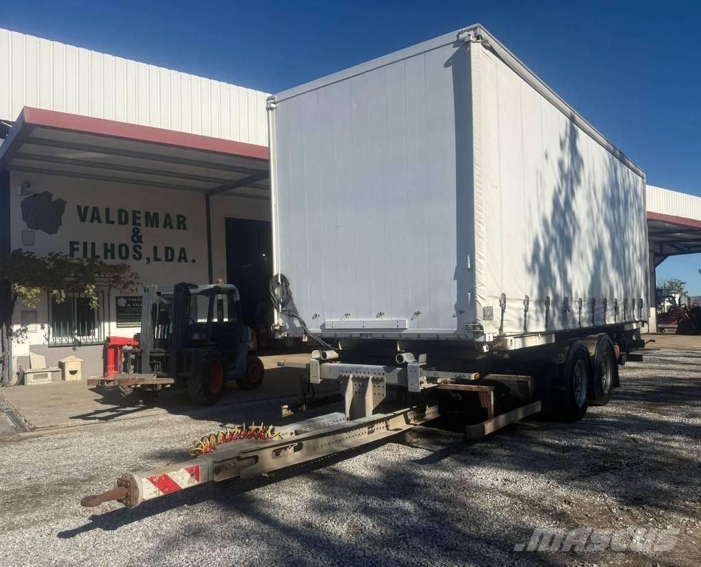 Frejat DC 18 WDE (BDF) Containerframe/Skiploader trailers