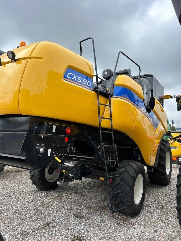 New Holland CX 5.80 Combine harvesters