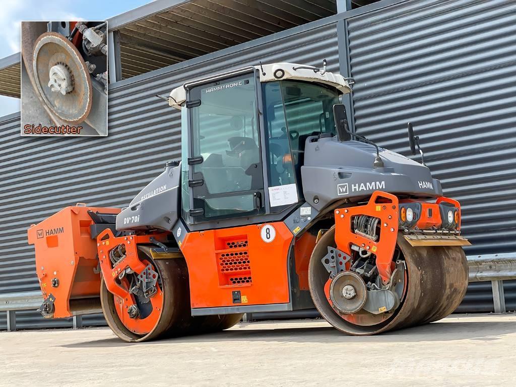 Hamm DV+ 70I VO-S Twin drum rollers