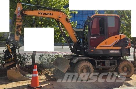 Hyundai HW 60 Eco Wheeled excavators