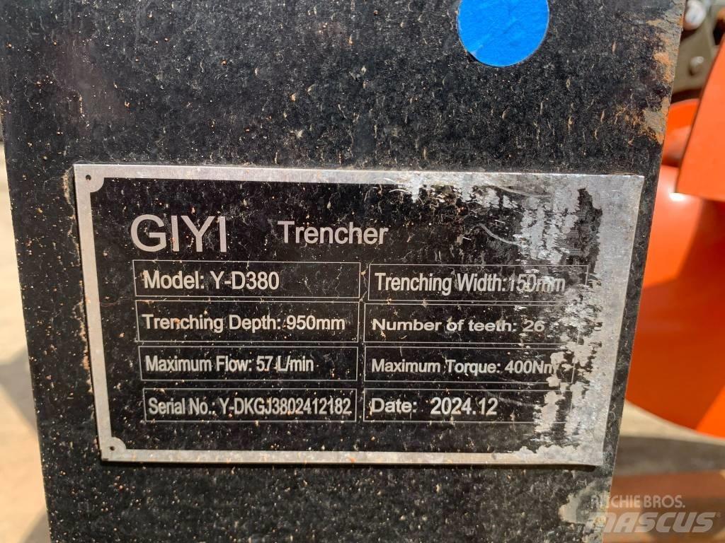  GIYI D380 TRENCHER Other components