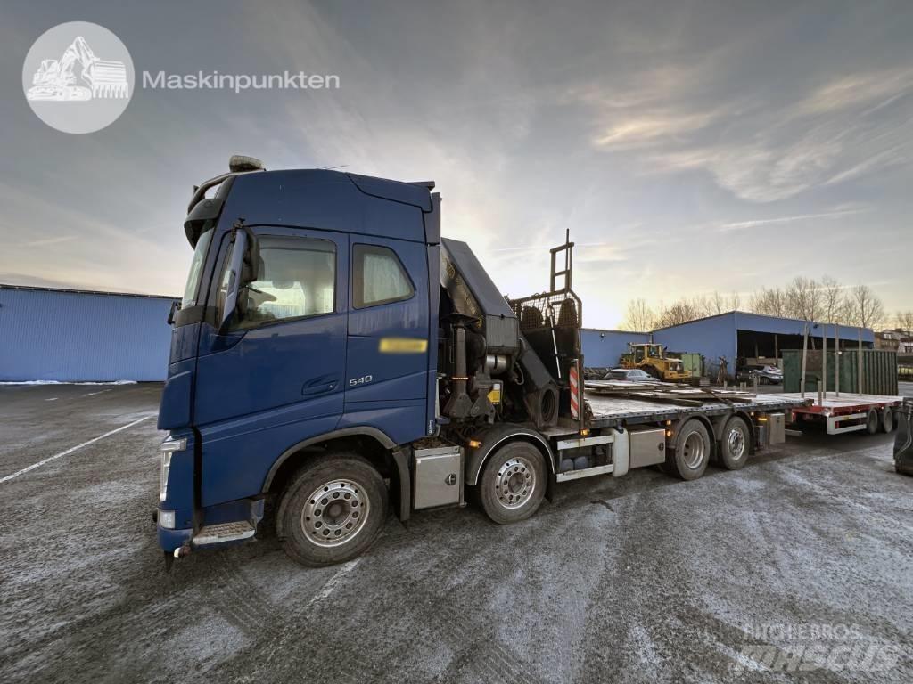Volvo FH 540 Crane trucks