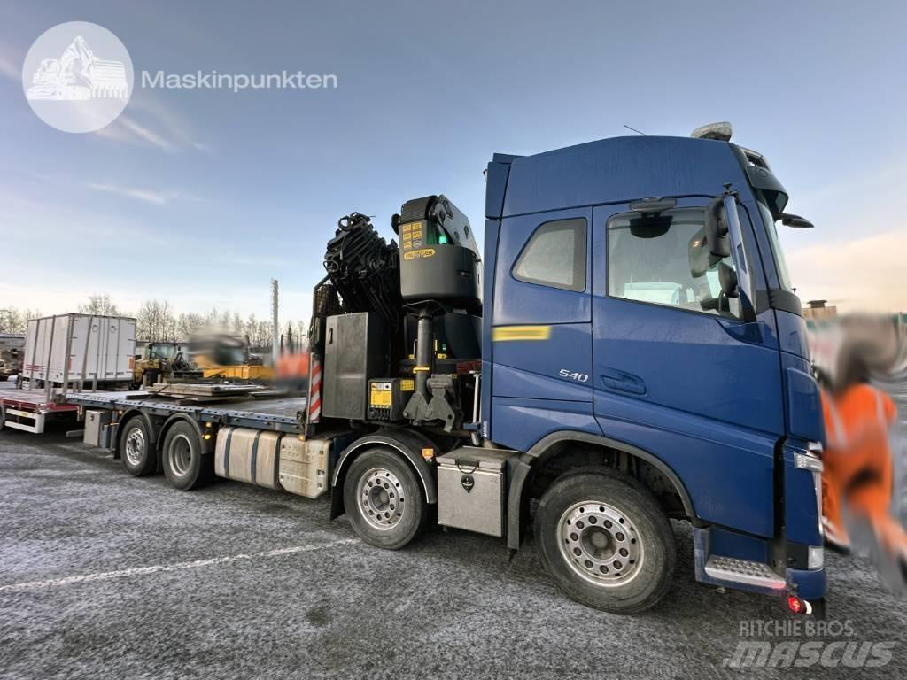 Volvo FH 540 Crane trucks