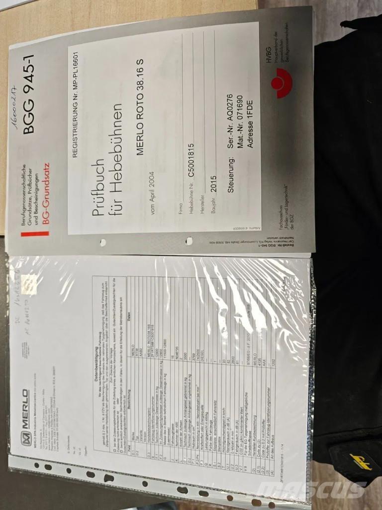 Merlo Roto 38.16S Telescopic handlers