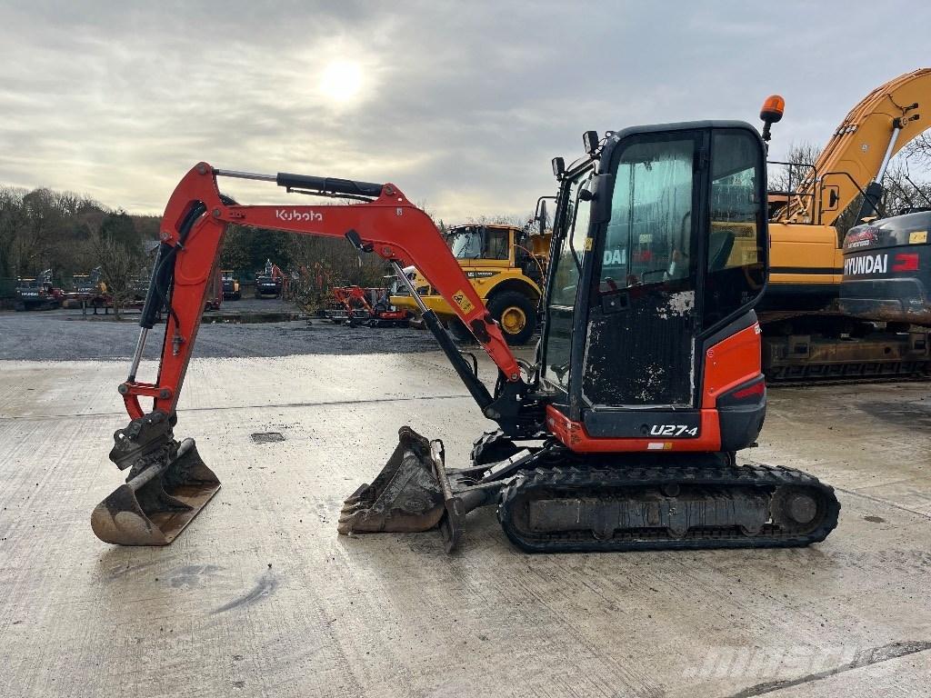 Kubota U 27-4 Mini excavators < 7t