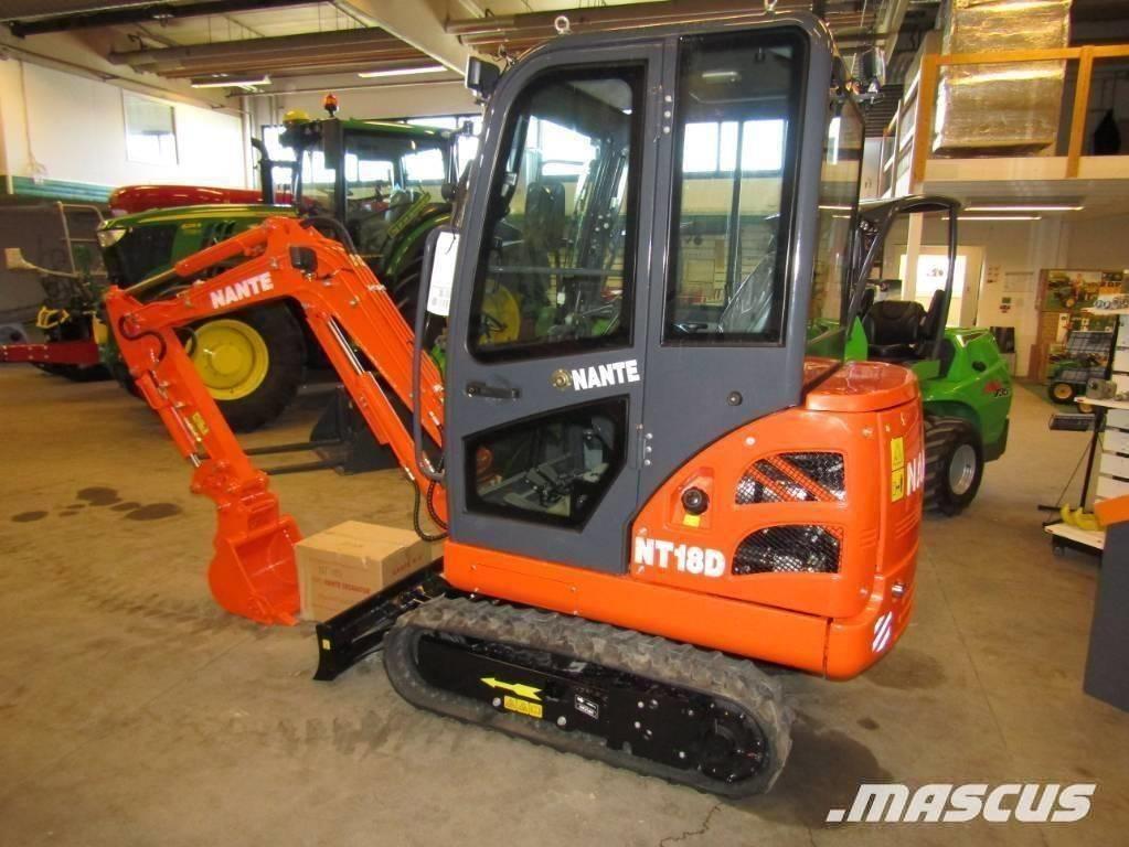 Nante NT 18 D Mini excavators < 7t