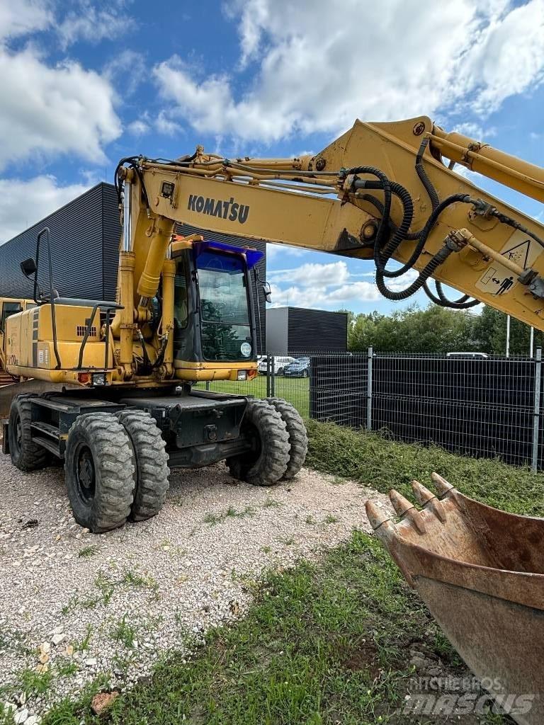 Komatsu PW 170 ES-6K Wheeled excavators