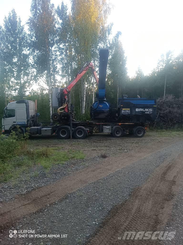 Bruks 1006 ST Wood chippers