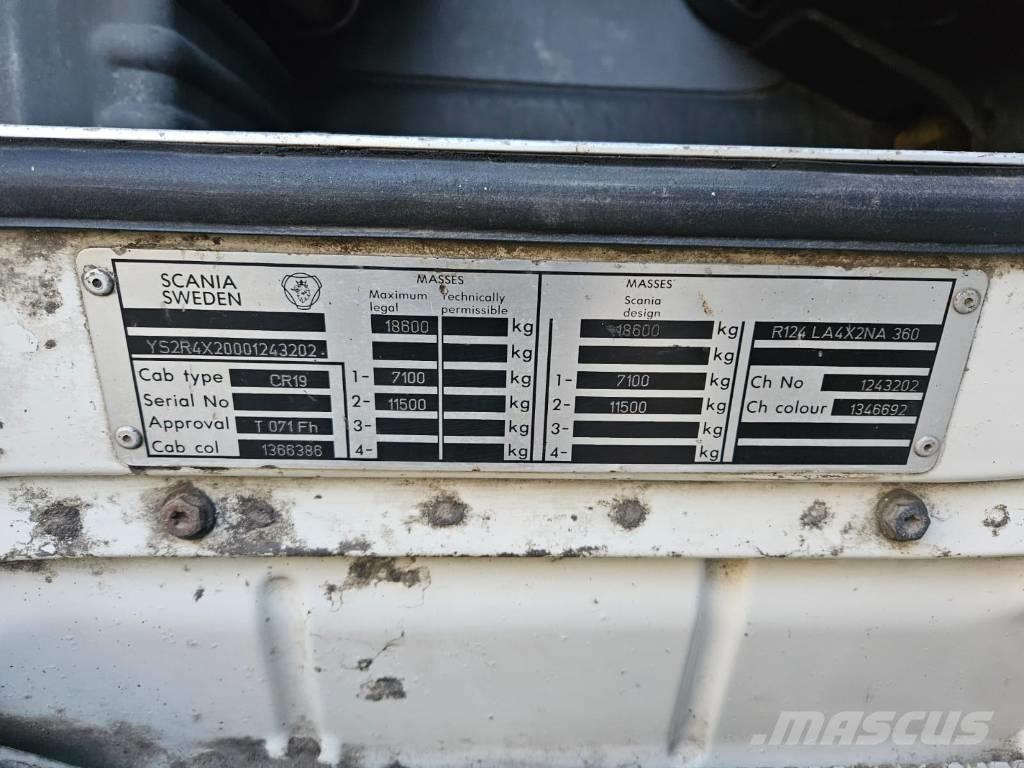 Scania 124 L 360 Truck Tractor Units