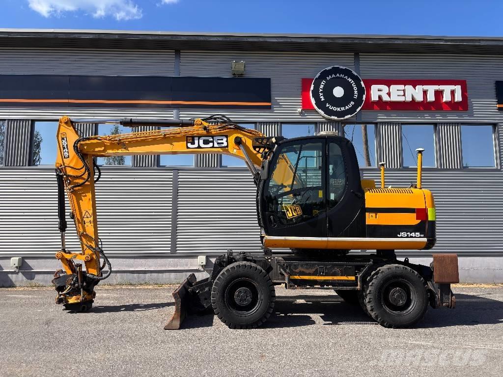 JCB JS 145 W Wheeled excavators