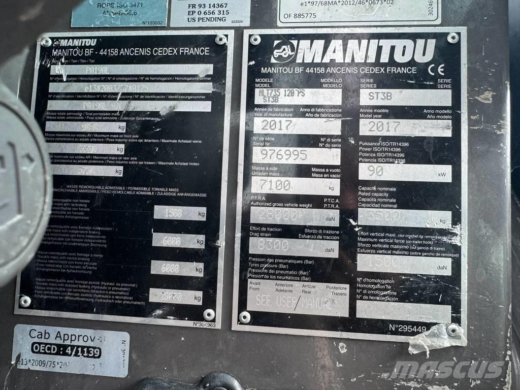 Manitou MLT 735-120 Farming telehandlers