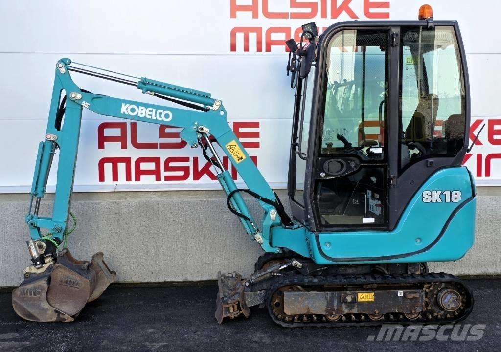 Kobelco SK 18 Mini excavators < 7t