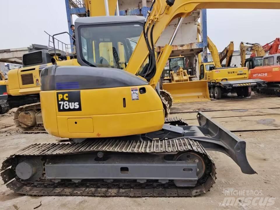 Komatsu PC78US Mini excavators < 7t