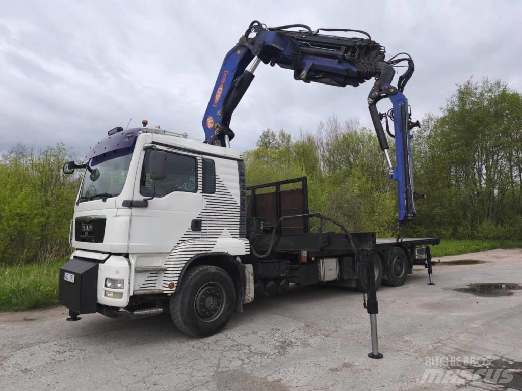 MAN TGA Crane trucks