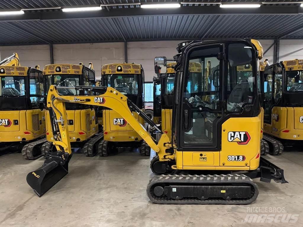 CAT 301.8 Next gen Mini excavators < 7t