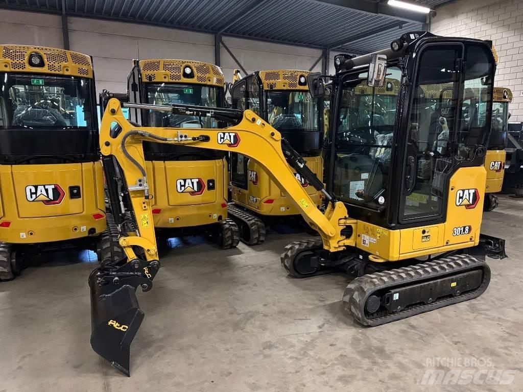 CAT 301.8 Next gen Mini excavators < 7t