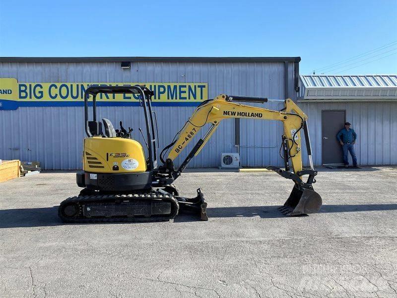 New Holland e33c Crawler excavators