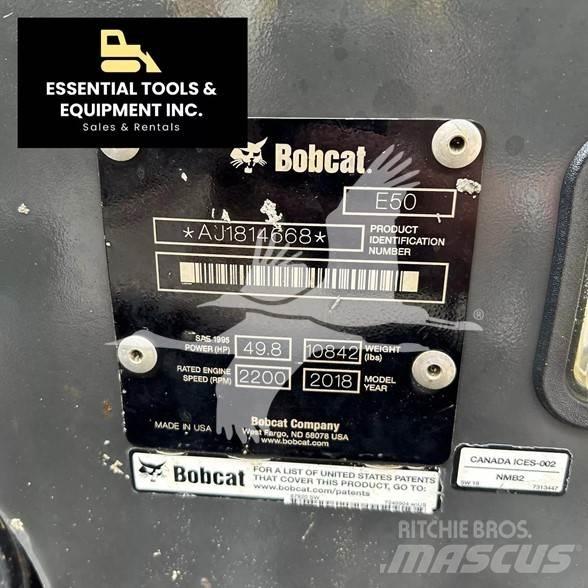 Bobcat E50 Mini excavators < 7t