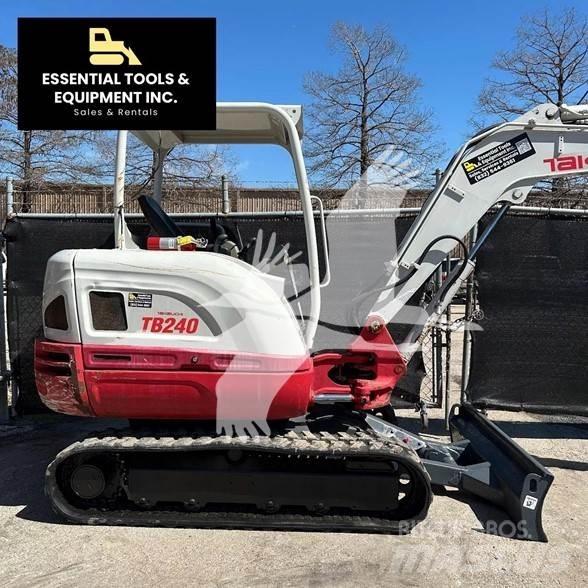Takeuchi TB240 Mini excavators < 7t