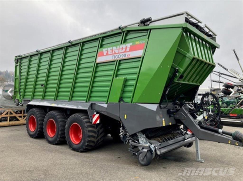 Fendt Tigo XR90 Self loading trailers