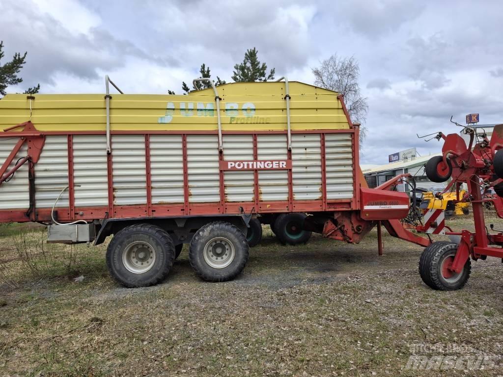 Pöttinger Jumbo 6600 Self loading trailers