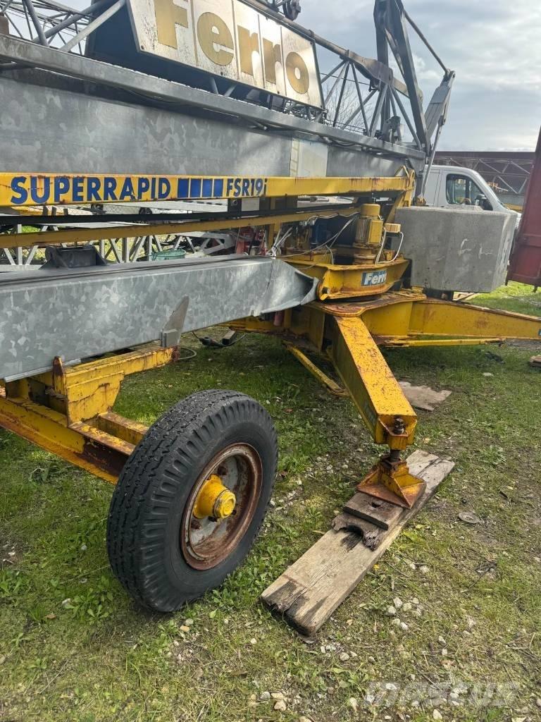 Ferro FSR 19i Self erecting cranes