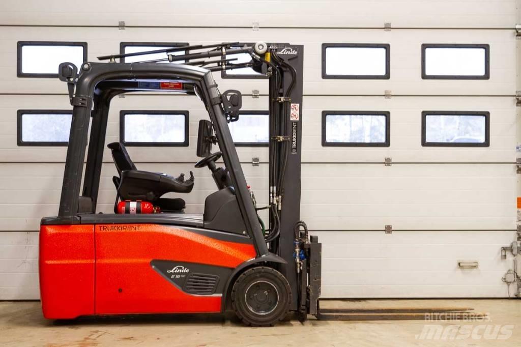 Linde E 18 Electric forklift trucks