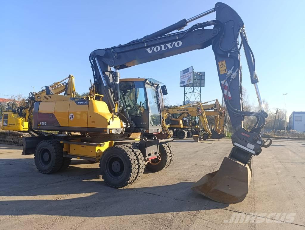 Volvo EW 210 D Wheeled excavators