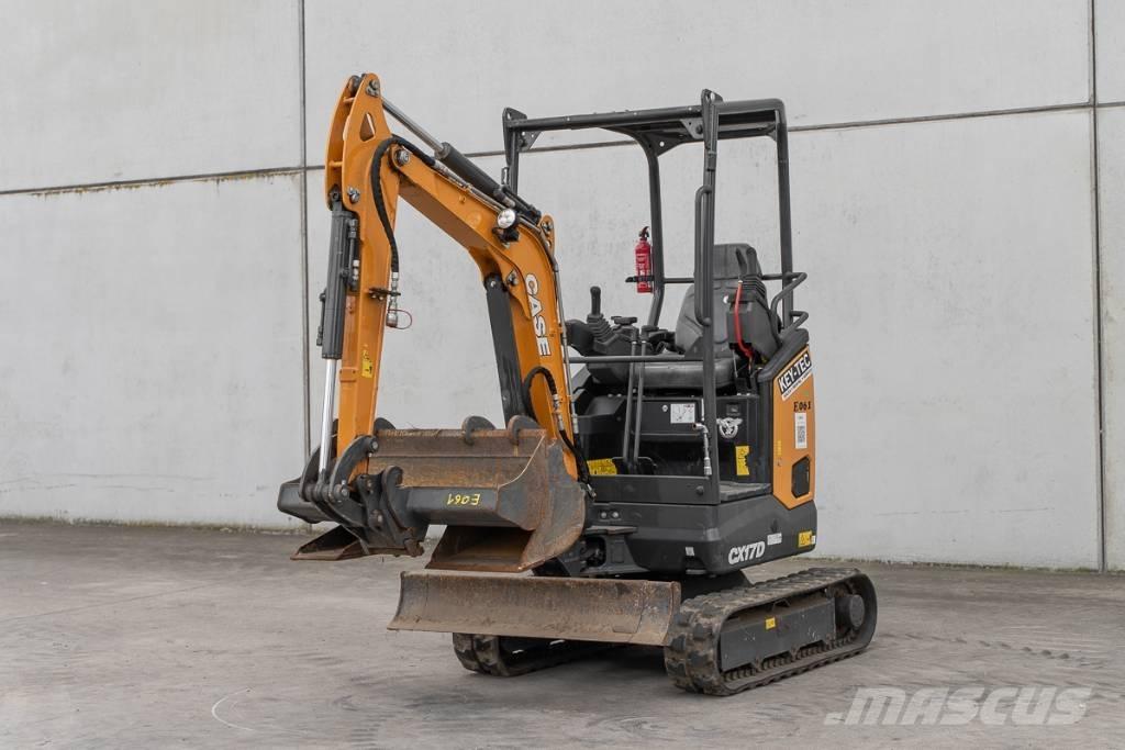 CASE CX 17 D Mini excavators < 7t