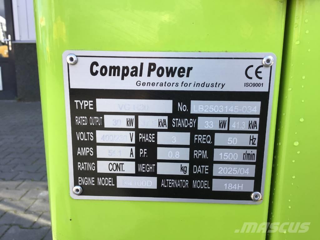  compal power VG-R30 Diesel Generators
