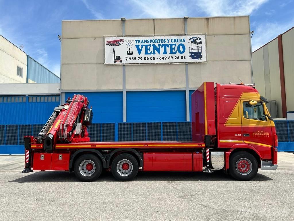Volvo FH 540 Crane trucks