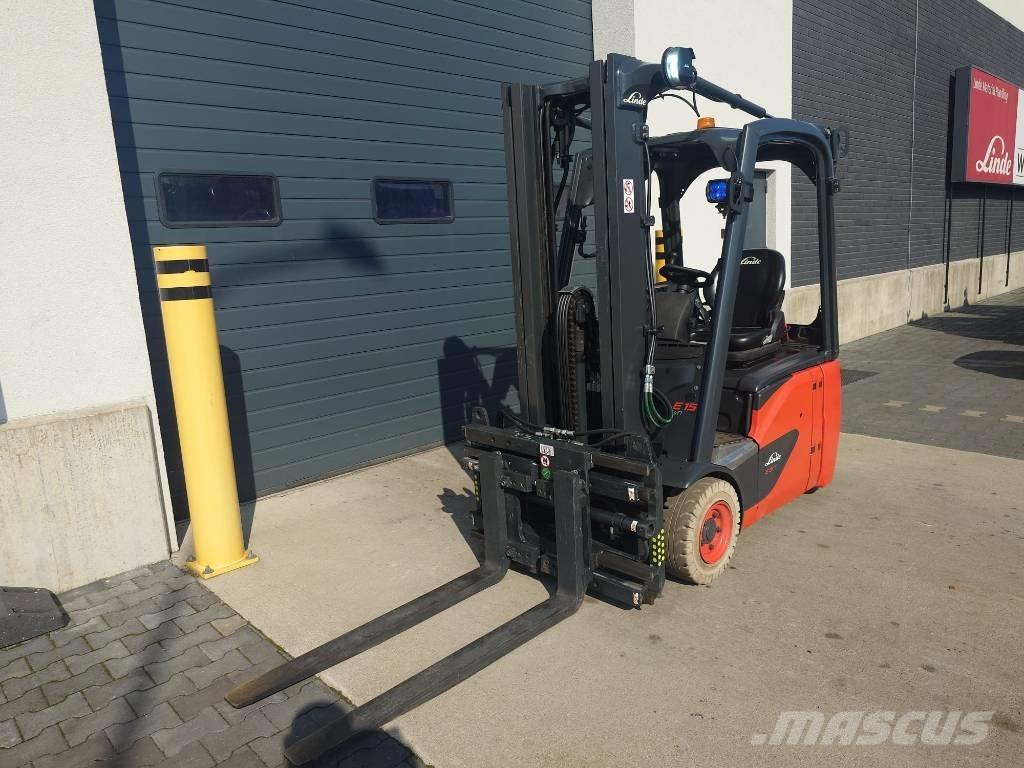 Linde E15/386-02 Electric forklift trucks