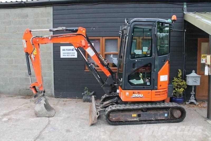 Hitachi ZX 26 U Mini excavators < 7t