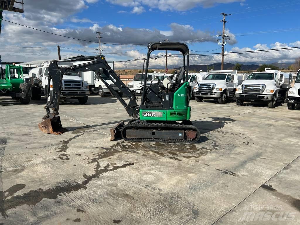 John Deere 26G Mini excavators < 7t