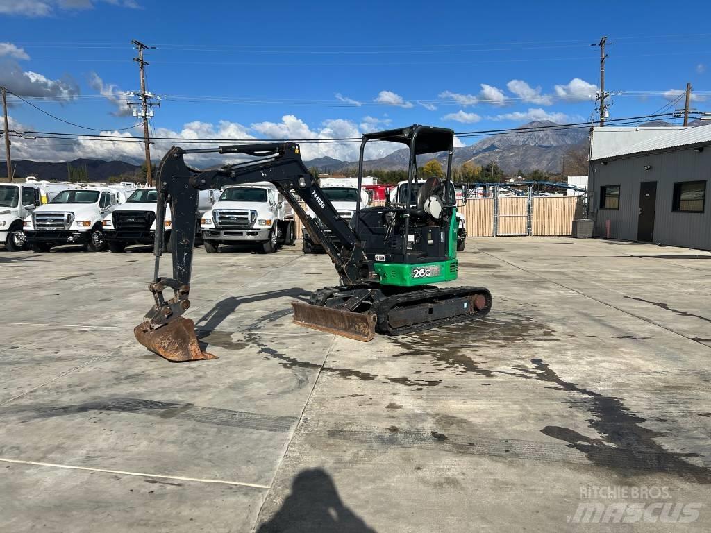 John Deere 26G Mini excavators < 7t
