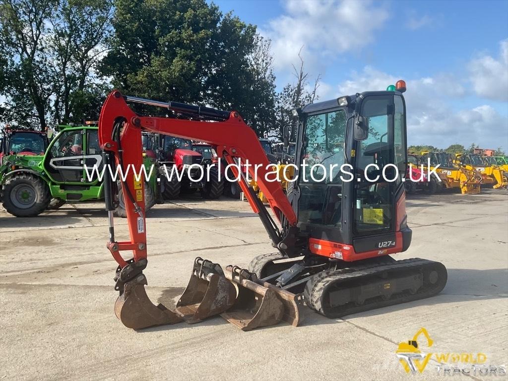 Kubota U 27-4 Mini excavators < 7t