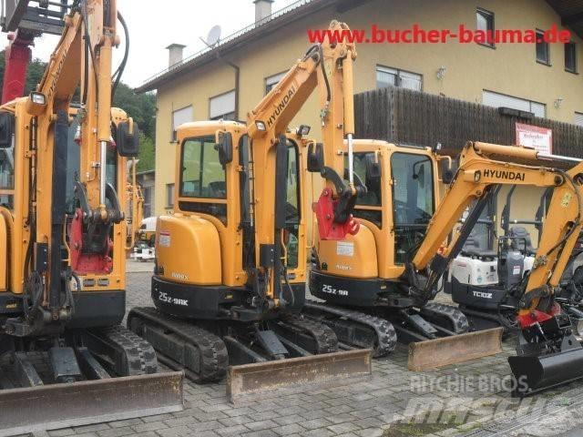Hyundai R 25 Z-9A Mini excavators < 7t