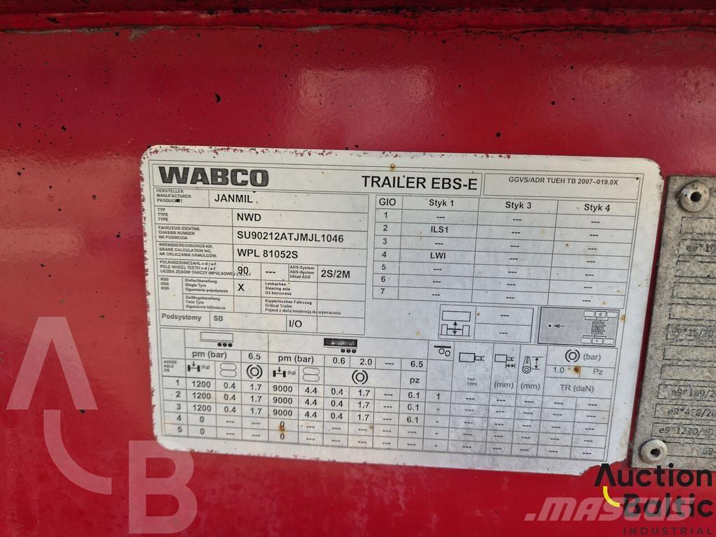 Janmil NWD Tipper semi-trailers