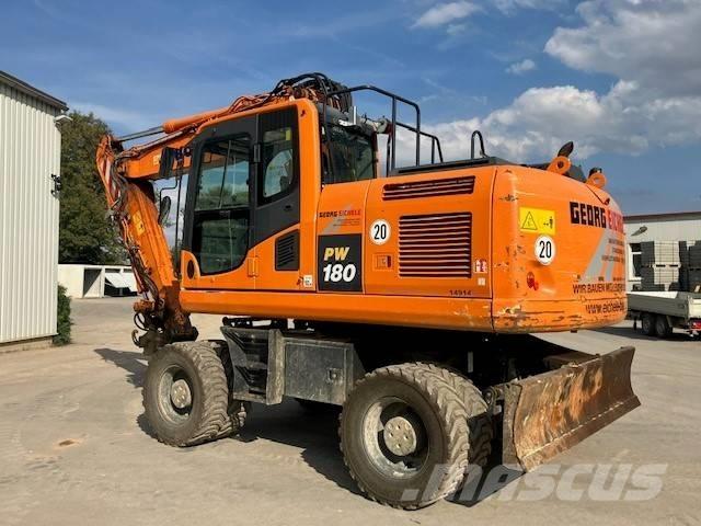 Komatsu PW 180-10 Wheeled excavators