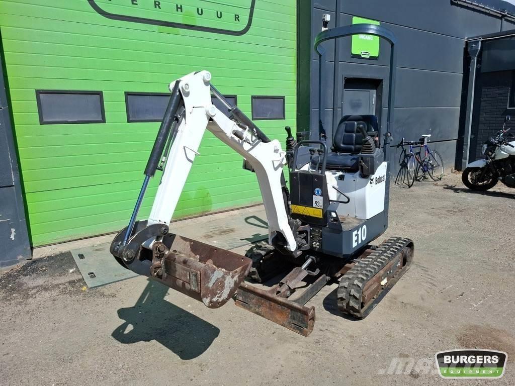 Bobcat E10 Mini excavators < 7t