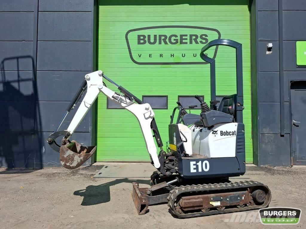 Bobcat E10 Mini excavators < 7t