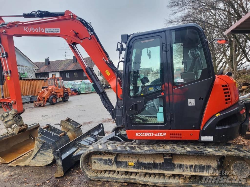 Kubota KX 080-4 Mini excavators < 7t